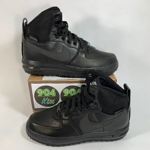 Nike Lunar Force 1 Sneakerboot Black, Sz 6.5Y